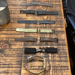 Bundle of size 44 Apple Watch bands.